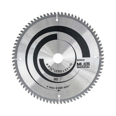 Disco Serra Circular Bosch Multimaterial Ø235X25mm 80D