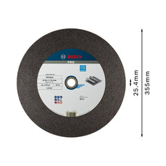 Disco De Corte Bosch Pro Metal 355X3mm Reto
