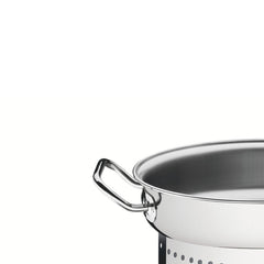 Cozi-Pasta Tramontina Aço Inox 20 Cm Profissional Para Massas E Legumes