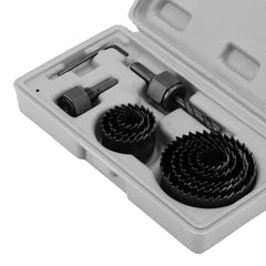 Jogo De Serra Copo Para Madeira 19 A 64mm 11 Pçs Aço Carbono 40 Hrc Mtx 704739