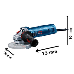 Esmerilhadeira Bosch Gws 9-125 S 110V 900W Eixo M14