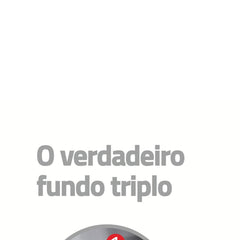 Jogo De Panelas Tramontina Allegra Aço Inox Fundo Triplo 5 Peças Indução