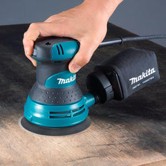 Lixadeira Roto Orbital 125Mm Industrial 300W Com Lixa Saco Coletor BO5030 220V Makita