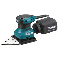 Lixadeira Orbital 200W Ideal para Madeira Metal 6 Folhas Lixa Saco Coletor de Pó BO4565 220V Makita
