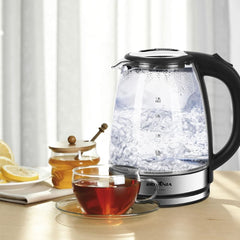 Chaleira Elétrica BCH11 Glass Britânia Capacidade 1,8L Desligamento Automático 220V