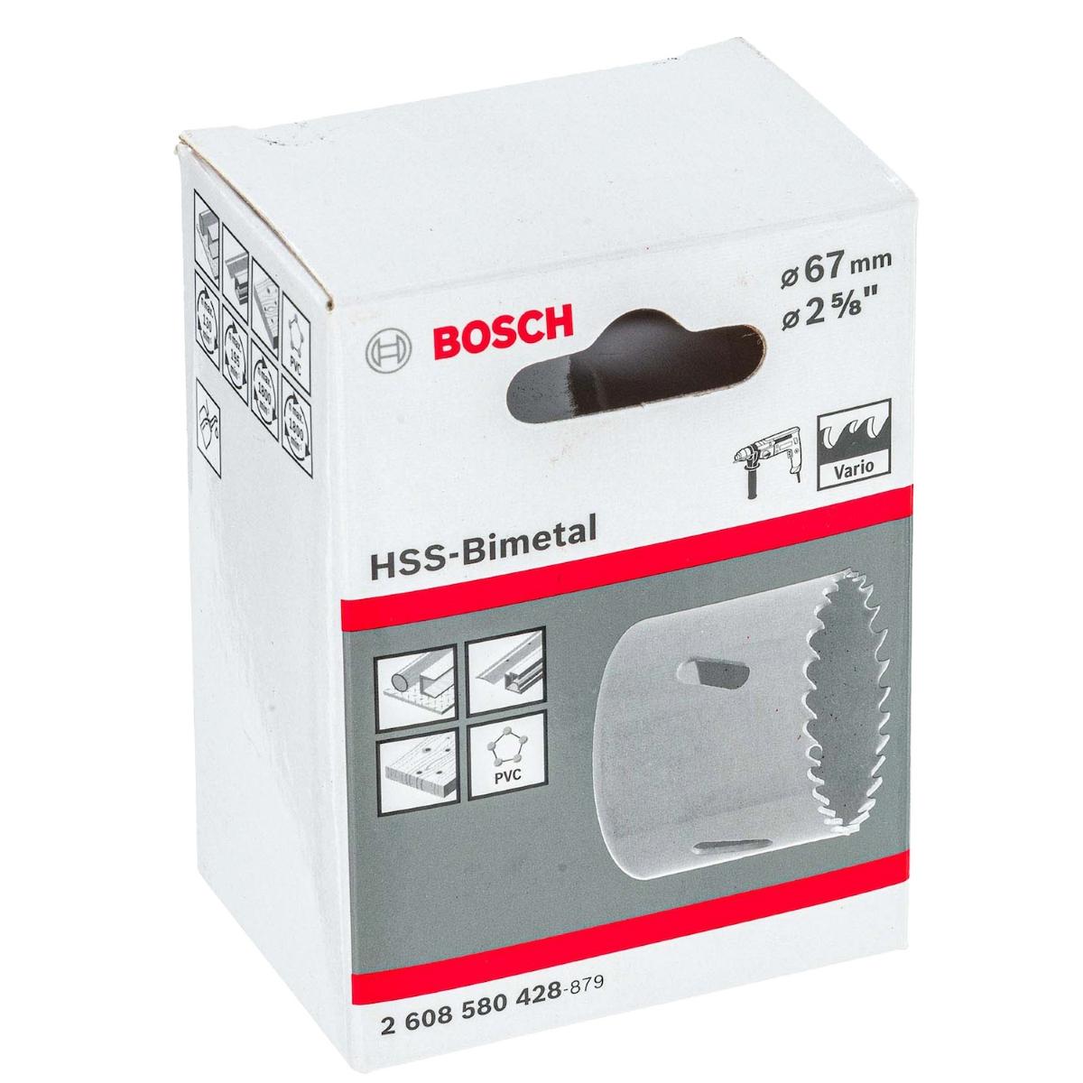 Serra Copo Bosch Bimetálica Eco 67 mm 2.5/8''