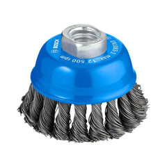 Escova De Aço Bosch Pro Metal Heavy Trançado 75mm