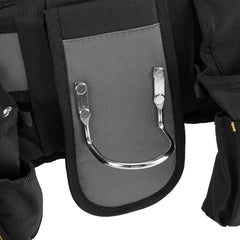 Cinto Ferramentas Reforçado 20 Bolsos 20kg 10L Denzel