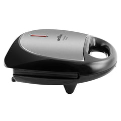 Grill e Sanduicheira Crome Inox Britânia Com Chapas em Formato Grill Revestimento Antiaderente 220V