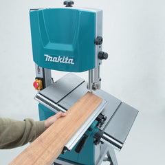 Serra Fita de Bancada Industrial 900W Com Iluminação Guia Reta e de Ângulo LB1200F 110V Makita