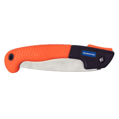 Serrote de Poda Profissional Dobrável 7'' / 180mm Tramontina com Cabo Plástico e Lâmina em Aço Carbono