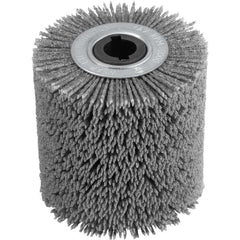 Roda Escova Remoção 100x100mm Furo 19mm 6000Rpm Nylon Vonder Pev1380 Remove Tinta e Oxidação