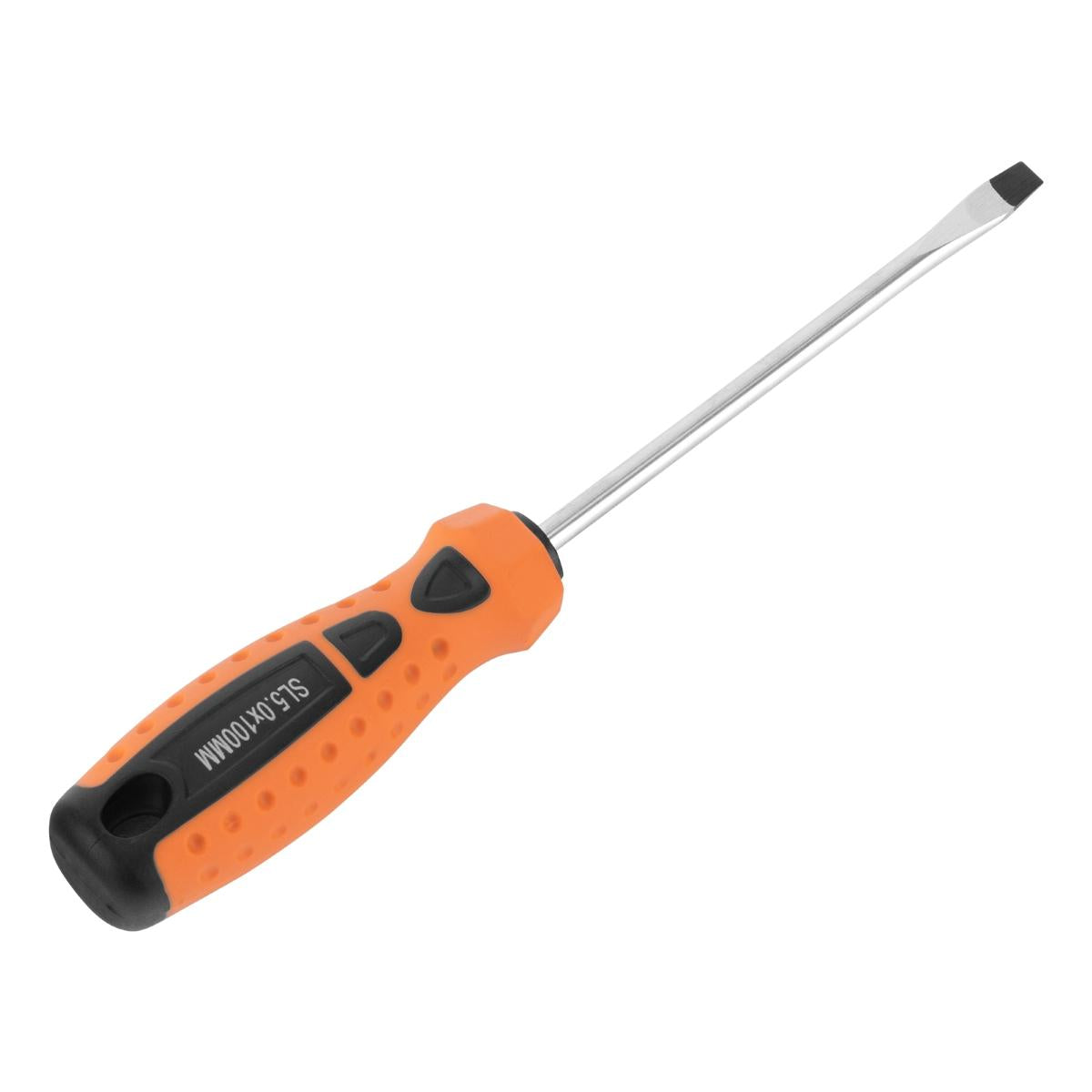 Chave De Fenda Sl5 3/16X3pol 75mm Crv Cabo Emborrachado 1pc Sparta 1176655 Doméstico - Guimepa