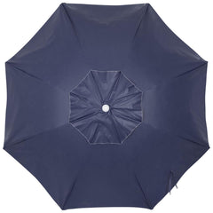 Guarda-Sol Praia Piscina Jardim Varanda Caioba 2,40m Azul Marinho Bel Haste Madeira