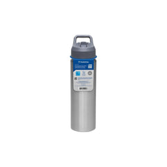 Garrafa Térmica Tramontina 650 Ml Inox Com Canudo Parede Dupla Isolar A Vácuo