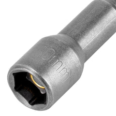 Soquete Magnético Para Parafusadeira 10 mm 65 mm 2 Peças Aço 40ACR Mtx