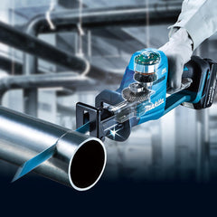 Serra Sabre Sem Fio 18V Portátil Com 2 Baterias Carregador Maleta 3 Lâminas DJR189RTJ Makita