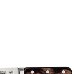 Faca Utility Tramontina Century Wood 8 Polegadas Aço Inox Forjado Cabo Madeira Tratada Profissional