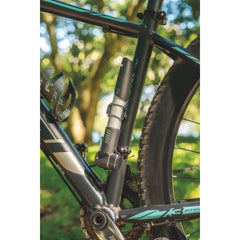 Bomba de Ar Portátil para Bicicleta 90 Psi Tramontina Alumínio Válvulas Presta e Americanas