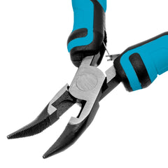 Alicate Bico Meia-Cana Curvo Reforçado 125mm Aço CrV Gross 1783155 Fosfatizado