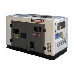 Gerador Diesel Monofásico Refrigerado Água 10KW Bivolt Cabinado 3600rpm TDWG12000SGE-N Toyama