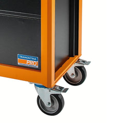 Carro Ferramentas 5 Gavetas 1 Porta 20 Kg 30 Kg 400 Kg 1,2 mm 125 mm Tramontina PRO