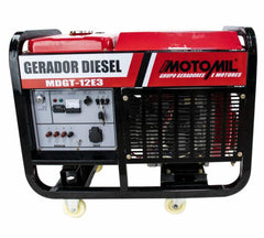 Gerador Diesel 12Kva Trif.380V Mono.220V Mdgt-12E3 Motomil