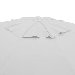 Guarda-Sol Bagum Articulado Vareta Fibra 2,0 M Branco