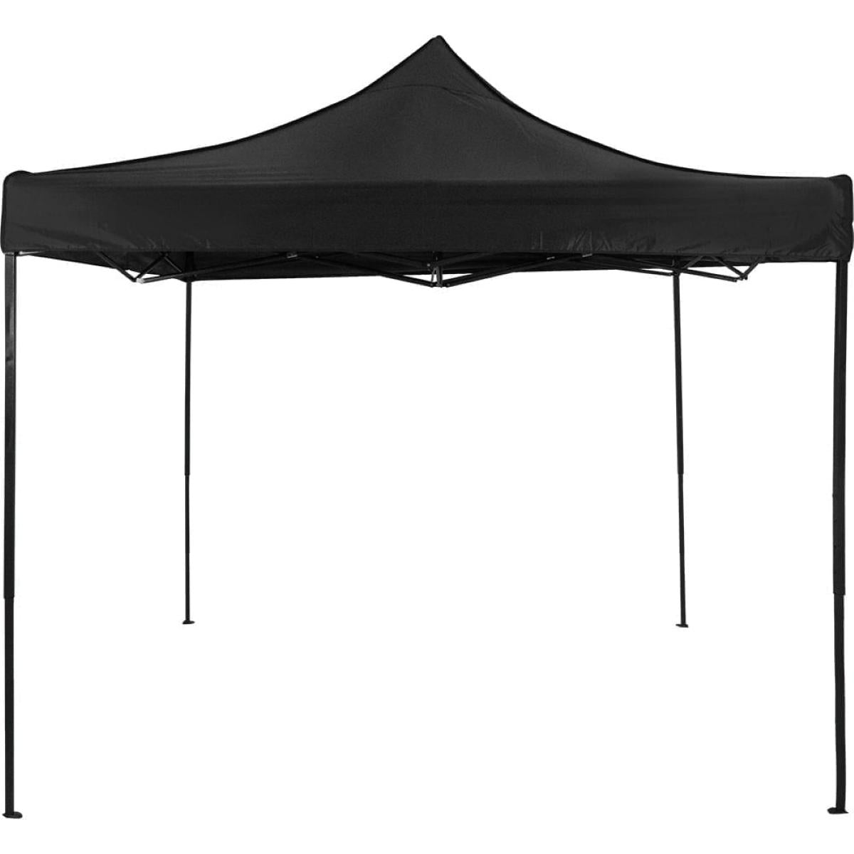 Tenda Gazebo Dobrável Pagoda 3m x 3m Preta Bel Proteção Solar FPS 60 Estrutura Aço Epóxi - Guimepa