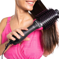 Escova Secadora de Cabelos BEC02PR 1300W Britânia Seca Alisa Modela Bivolt