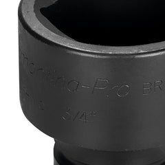 Soquete de Impacto Sextavado 55mm 3/4'' Aço Cromo Molibdênio Tramontina PRO Hyper Drive