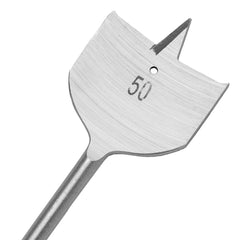 Broca Chata Para Madeira 50mm 150mm Aço 45 Haste Hexagonal MTX