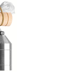 Prumo 750g Tramontina Master Aço Com Calço Guia Madeira E Cordão Nylon