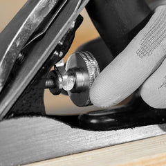 Plaina de Metal Sparta 2107855 230x52mm Aço Rápido 65Mn Quebra-cavacos Durável