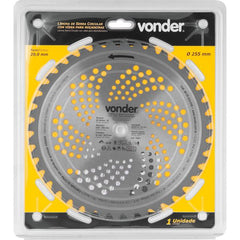 Lâmina Circular p/ Roçadeira c/ Videa 255x20,0x40  Vonder