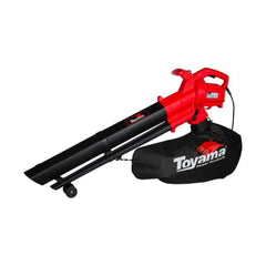 Soproaspirador de Folhas Elétrico Toyama 2000W 127V com Bolsa Coletora 40 Litros Triturador Jardinagem Limpeza Quintal