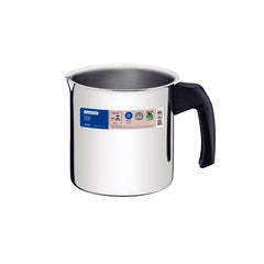 Fervedor Aço Inox 12cm Com Cabo De Baquelite Indução Allegra