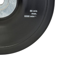 Prato De Borracha P/Disco De Fibra Com Porca Bosch M14 180mm