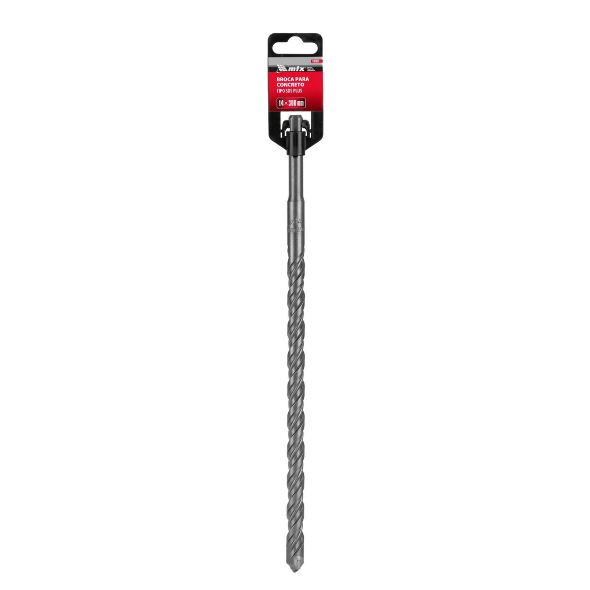 Broca Concreto SDS Plus 14 X 300mm Liga Carboneto Tungstênio VK8