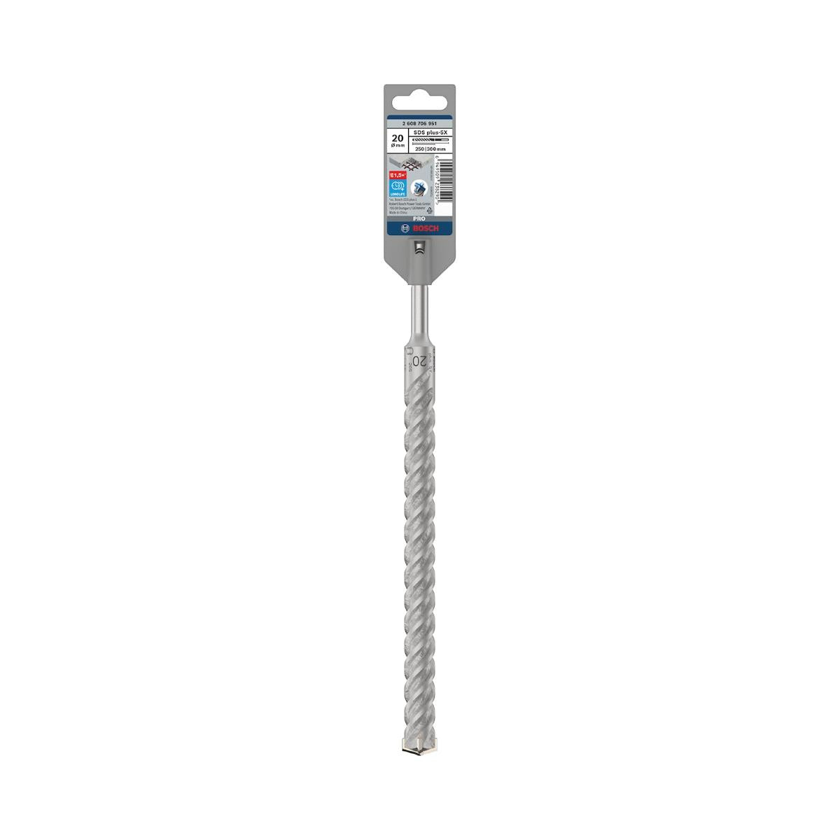 Broca Para Concreto Bosch Pro Sds Plus-5X 20X250X300mm