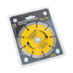 Disco Diamantado 110 mm Segmentado Pro Furo 20 mm Tradestar