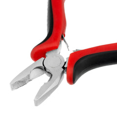 Alicate Universal Niquelado Mini 130mm Cabo Dupla Injeção Aço 45 MTX 178169
