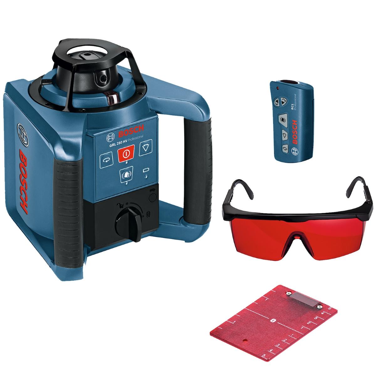 Nível A Laser Rotativo Bosch Grl 250 Hv 250M Em Maleta