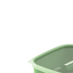 Pote Tramontina MixColor 3,4 L Com Tampa Transparente Polipropileno Antimicrobiano Verde Sálvia