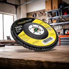 Disco Flap 115 mm G100 Fibra Reto Aço Tradestar