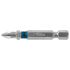 Bits Phillips Ph1 50mm Aço Rápido 10 Peças Haste 1/4' Taiwan S2