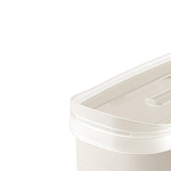 Pote Tramontina MixColor 1,5 L Polipropileno Tampa Transparente Antimicrobiano Livre De BPA Algodão