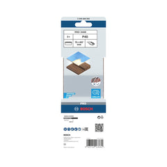Cinta De Lixa Bosch Pro X440 75X457mm Grano 40 3Un