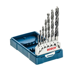 Jogo De Brocas Madeira Bosch Mini X-Line 3-10mm 7 Peças