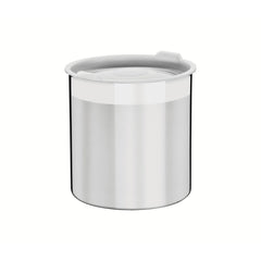 Pote Tramontina Cucina Em Aço Inox 2,3 L 14 Cm Para Mantimentos Com Tampa Plástica